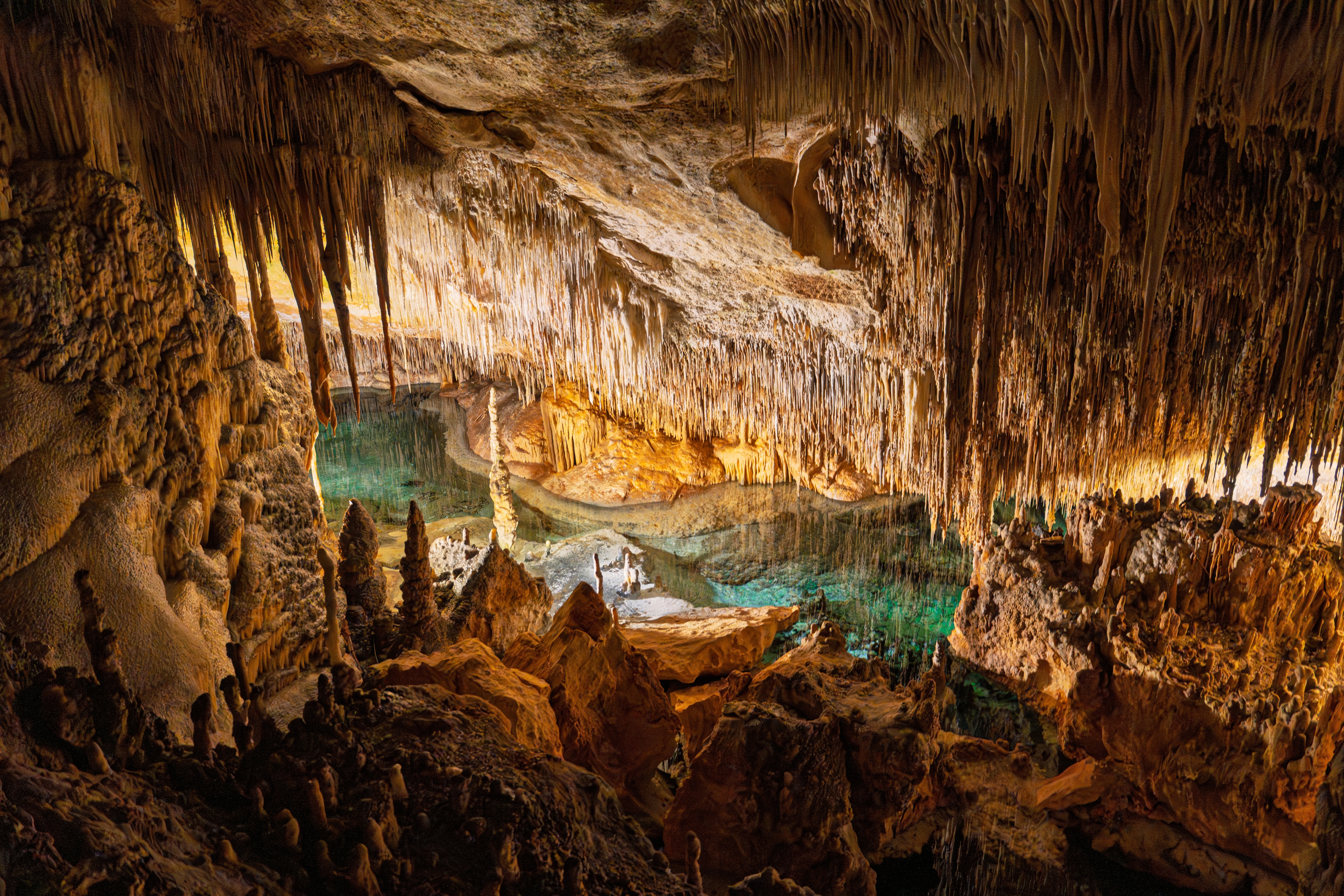 Cuervas De Drach på Mallorca.