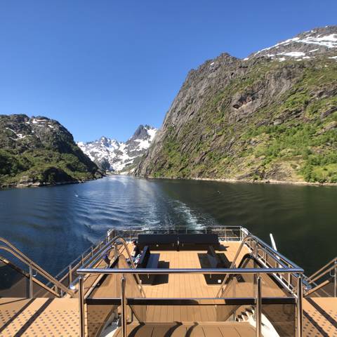 Norge Lofoten Trollfjord Cruise.