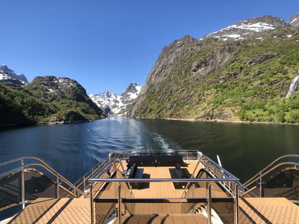 Norge Lofoten Trollfjord Cruise.