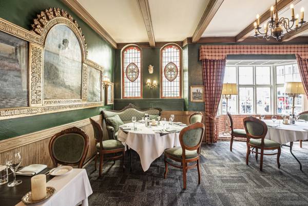 Restauranten på Hotel Dagmar i Ribe.
