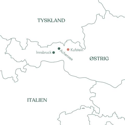 Kufstein Inndalen Togrejse Ruteplan 2025
