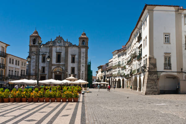 Evora i Portugal.