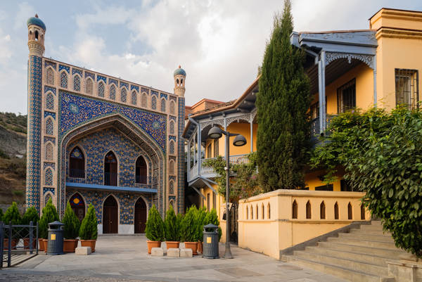 Varme bade i Tbilisis i Georgien.