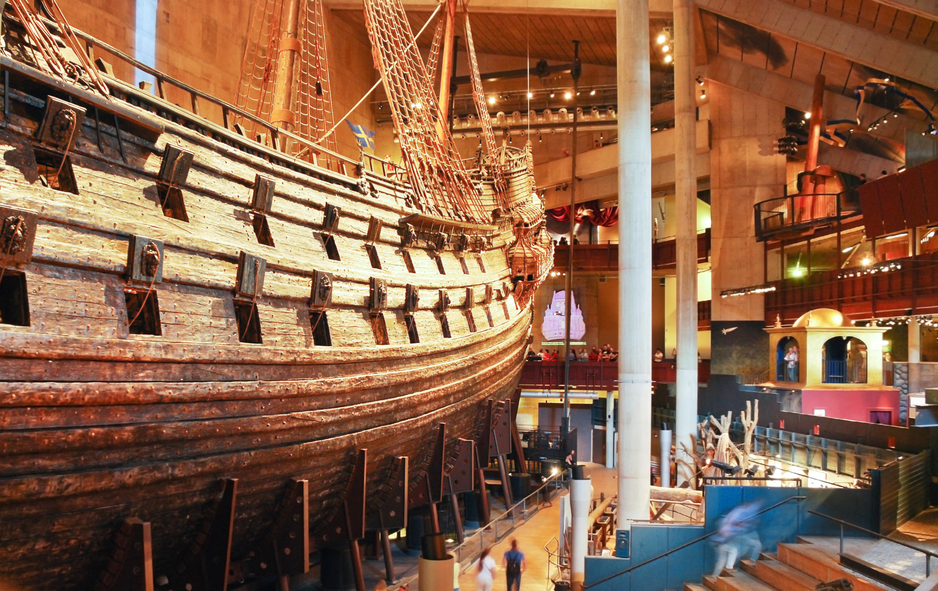 Vasamuseet i Stockholm i Sverige.