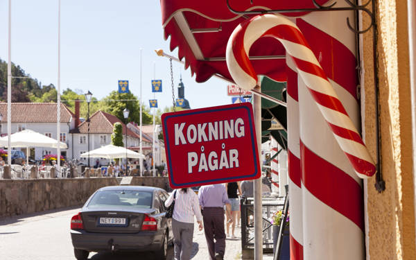 Sverige Granna Polkagris.