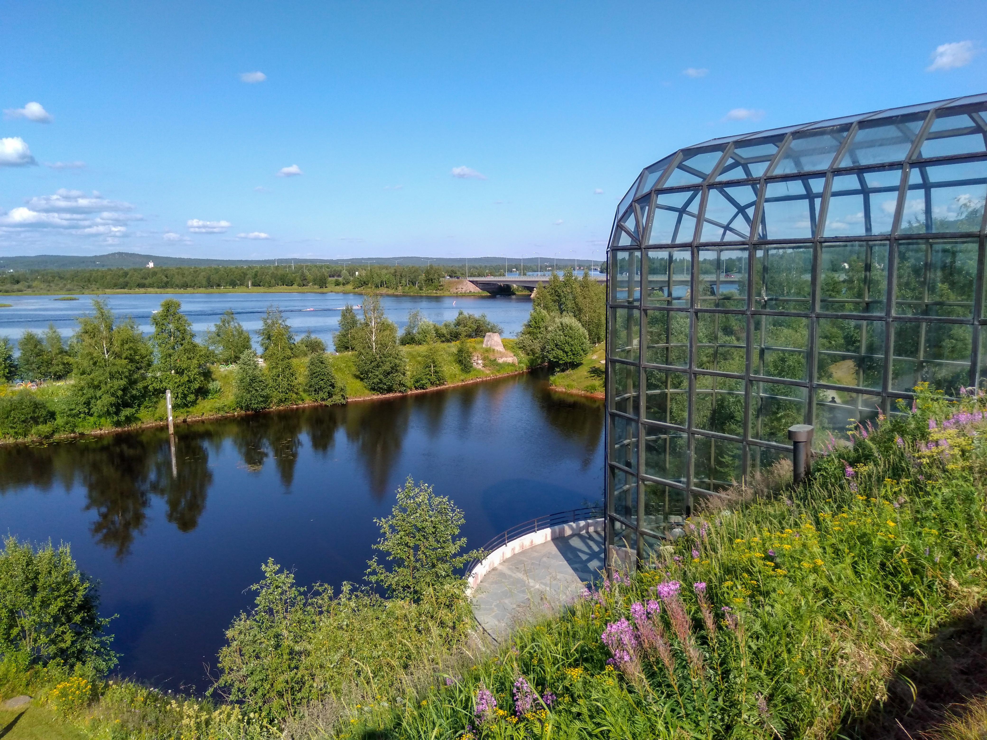 Museet og videnskabscenteret Arktikum i Rovaniemi i Finland.