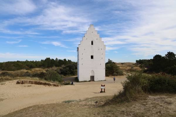 Den Tilsandede Kirke ved Skagen.