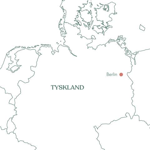 Kort og ruteplan på rejse til Berlin med Vitus Rejser.