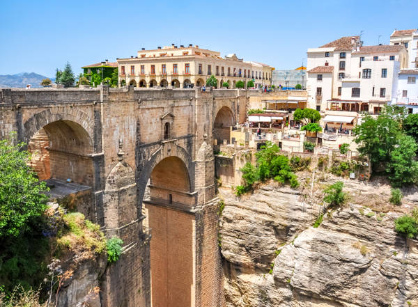 Puente Nuevo i Ronda i Spanien.