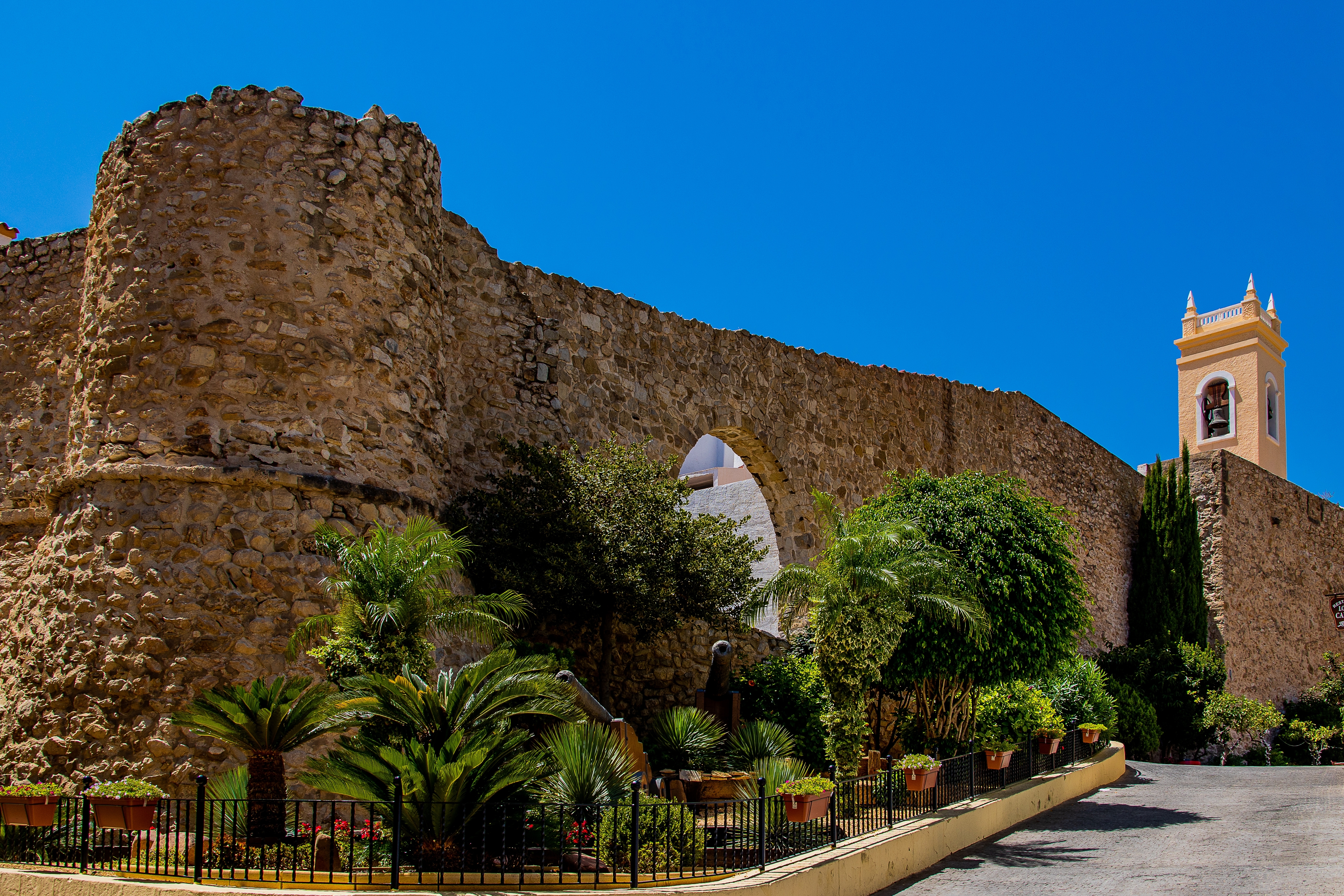 Den gamle bydel i Calpe.