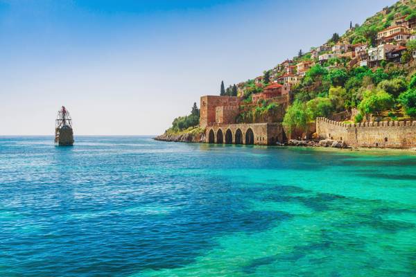 Antalya by i Tyrkiet.