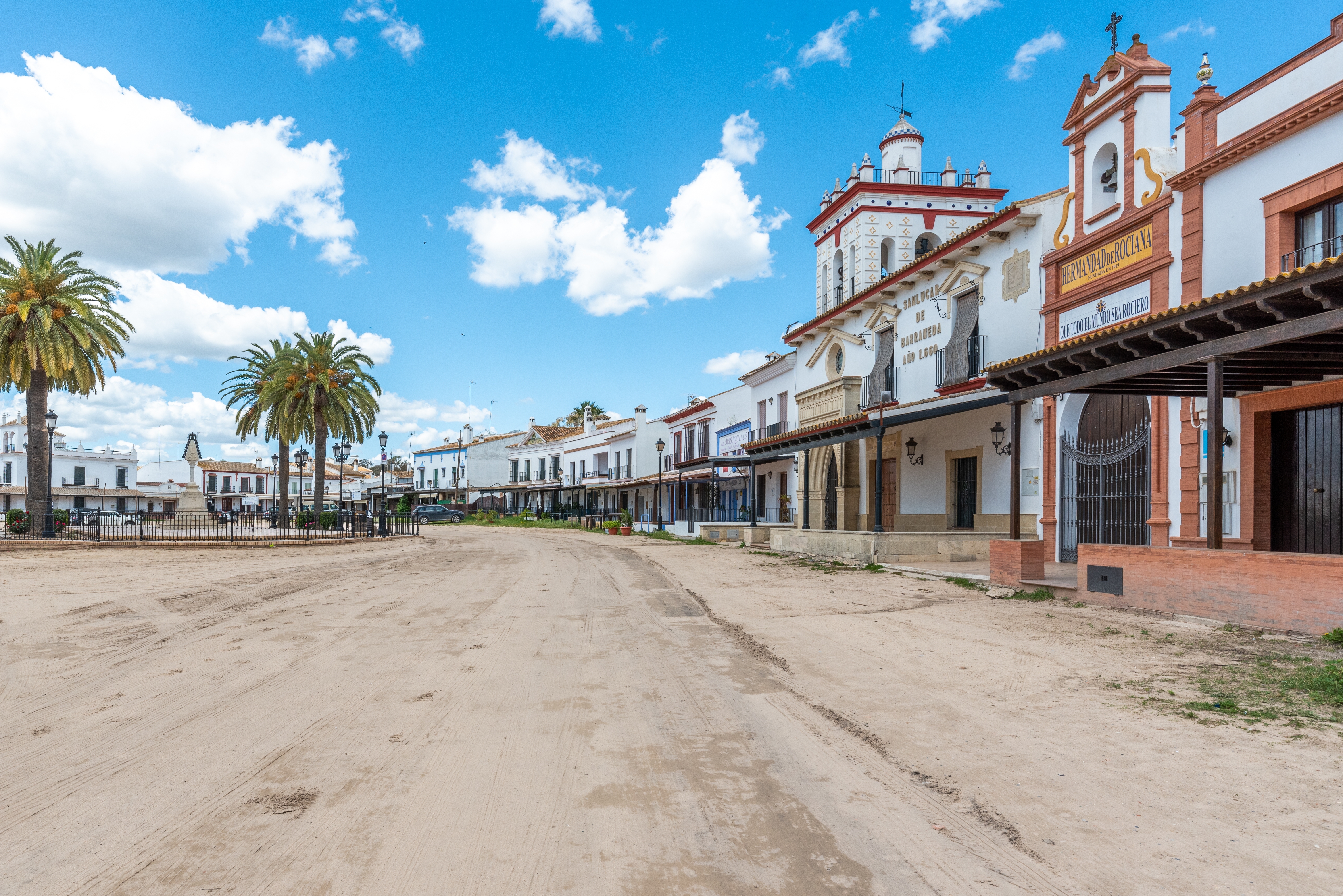 Spanien Andalusien Costa De La Luz Huelva El Rocío.