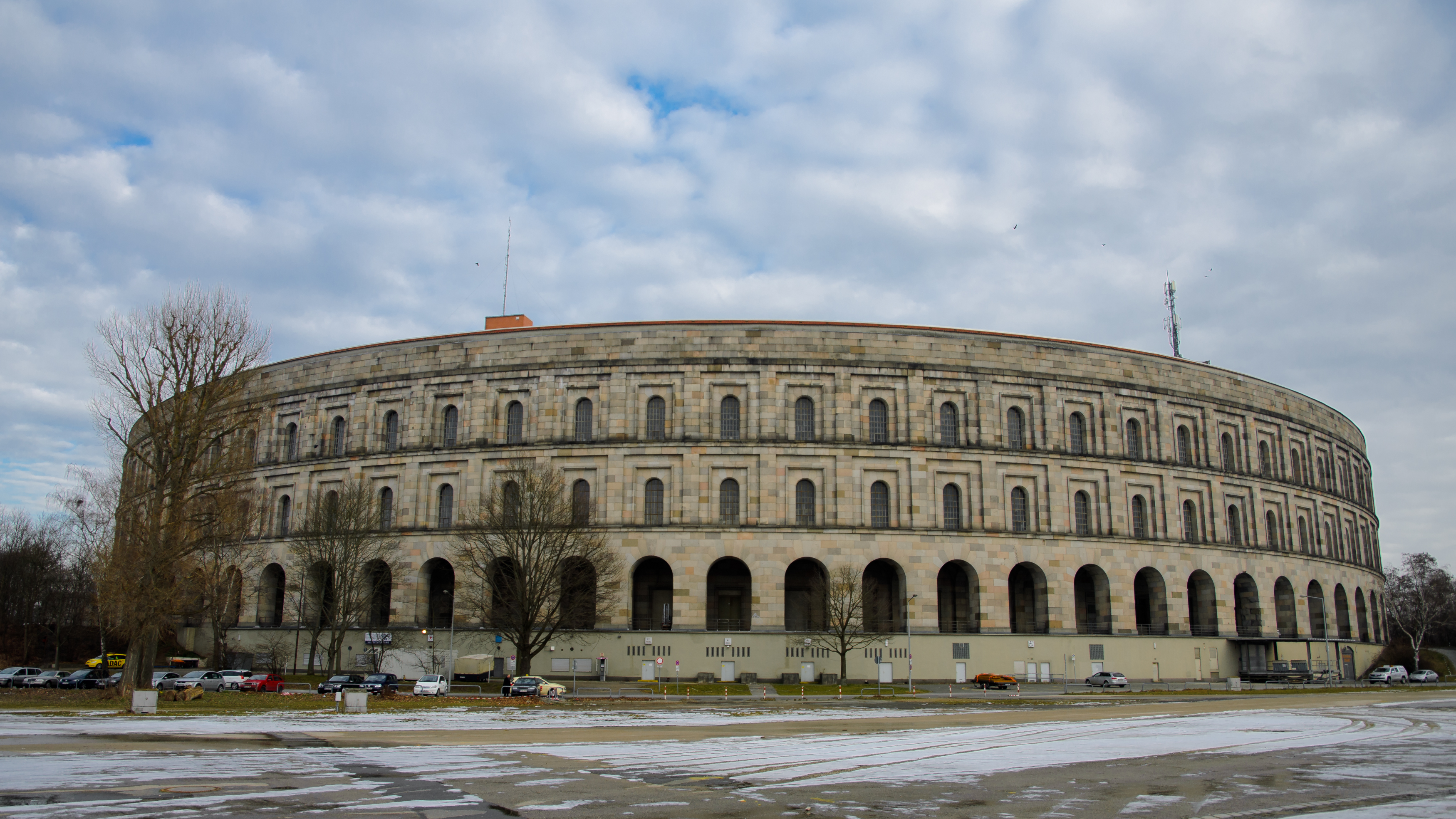 Reichsparteitagsgelände i Nürnberg i Tyskland.