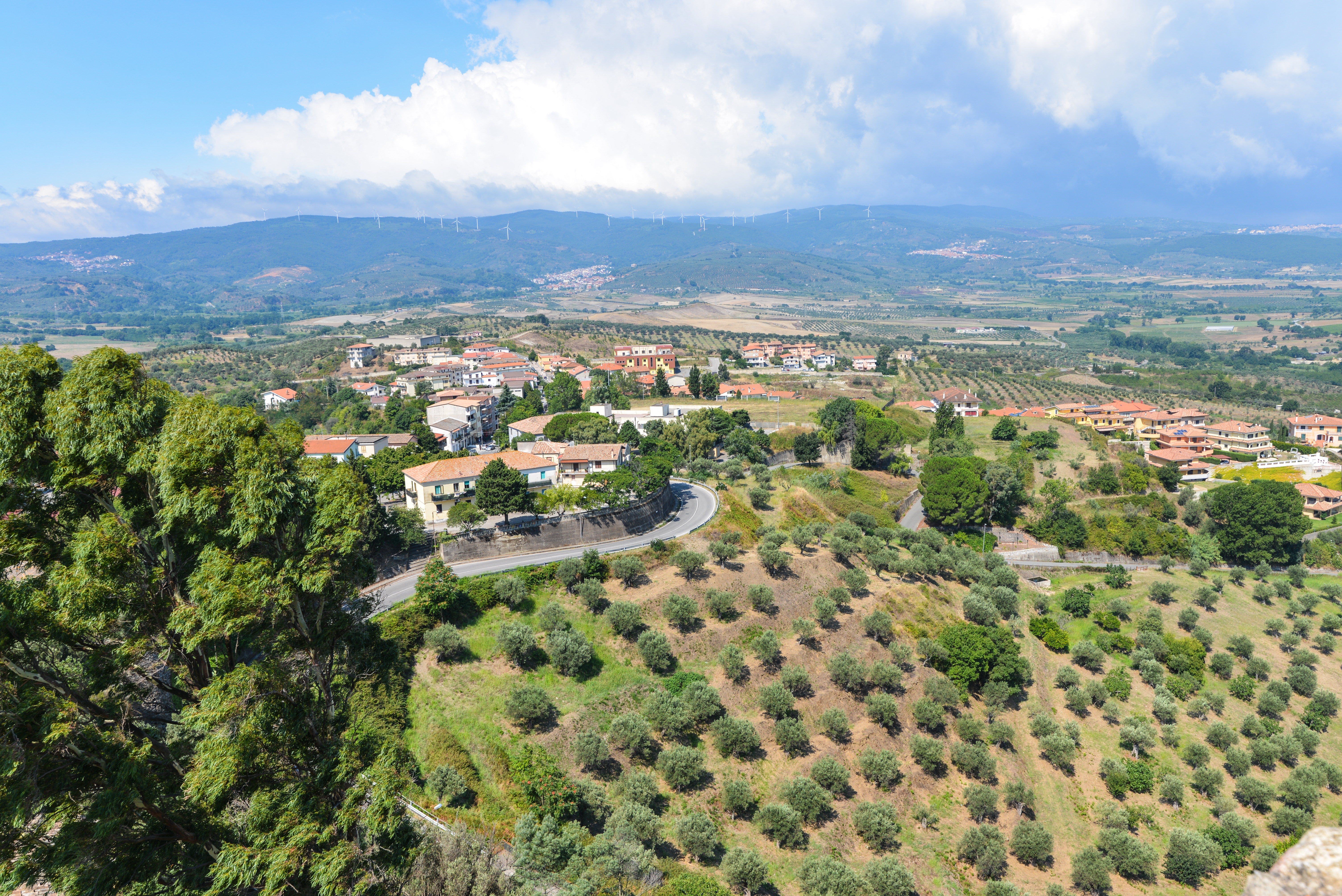 Den charmerende by Squillance i Syditalien.