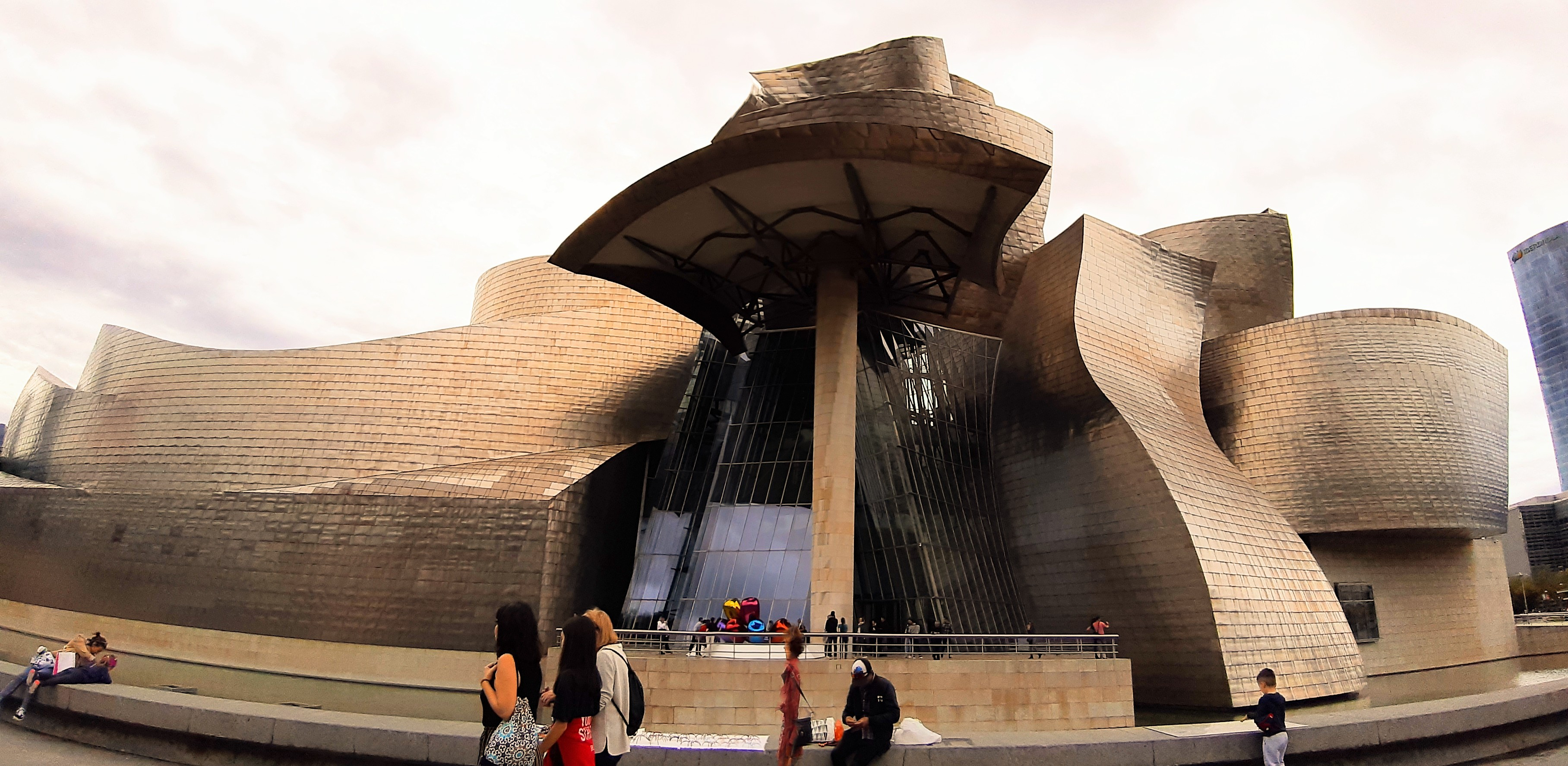  Guggenheim-museet i Bilbao i Spanien.
