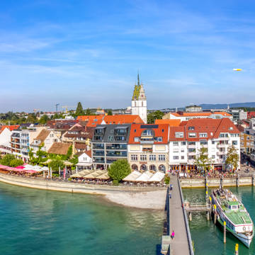 Tyskland Friedrichshafen Panorama