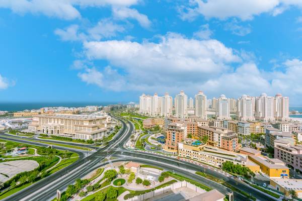 Pearl Island i Qatar.