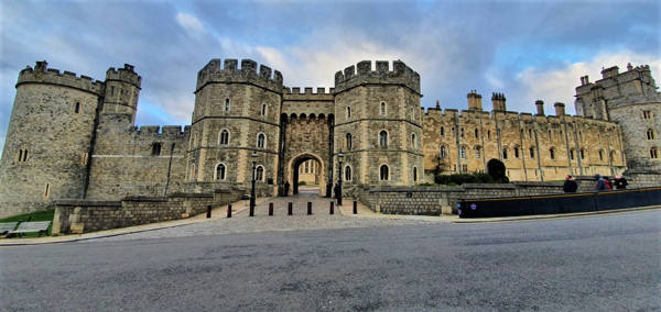Windsor Castle i Storbritannien .