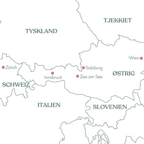 Rejs med Vitus Rejser på Transalpin Ekspressen fra Zürich til Wien.