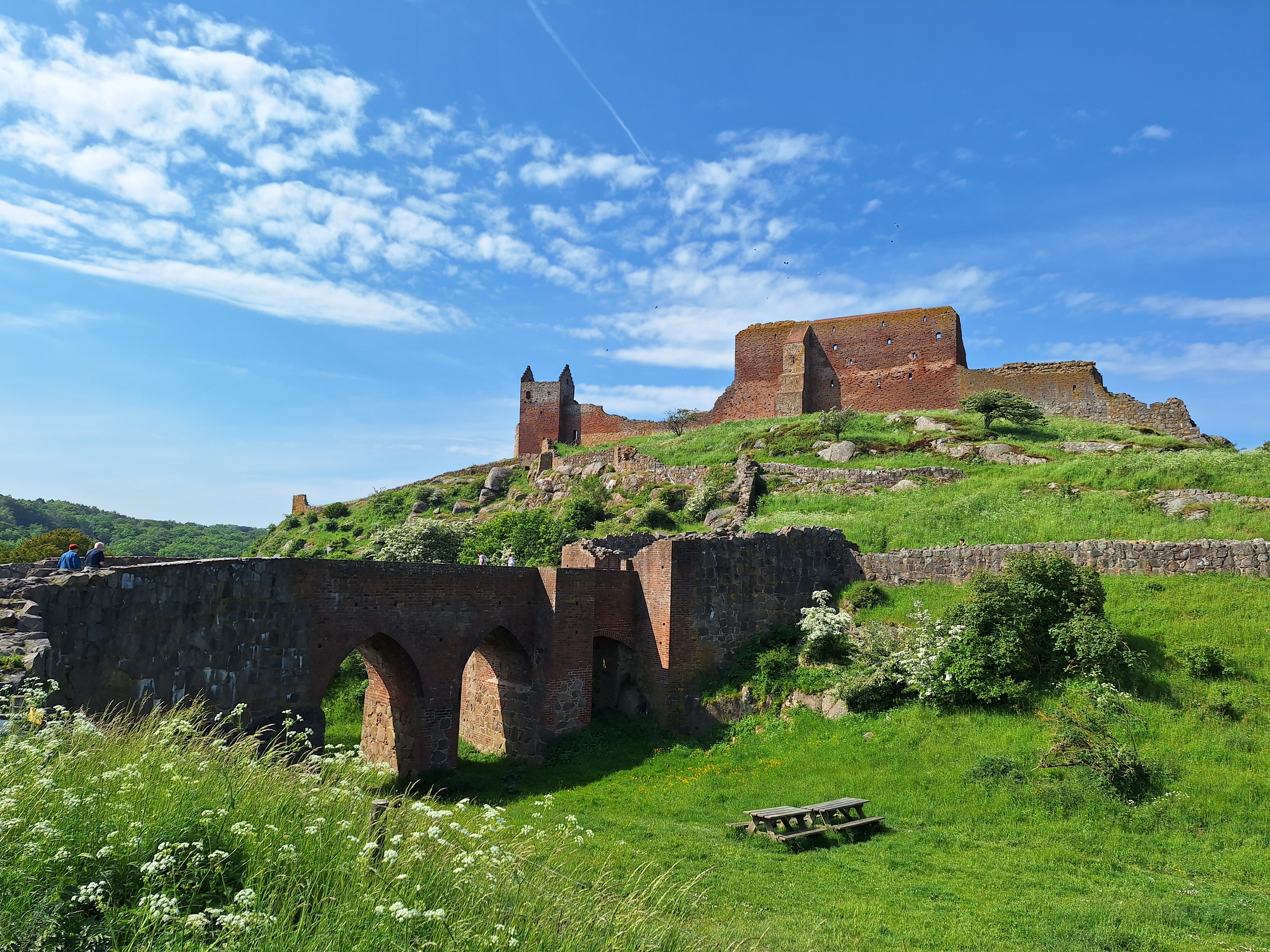 Danmark Bornholm Hammershus (1)