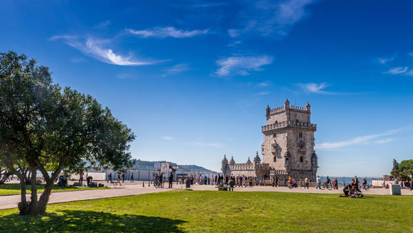 Belem-tårnet i Lissabon i Portugal.