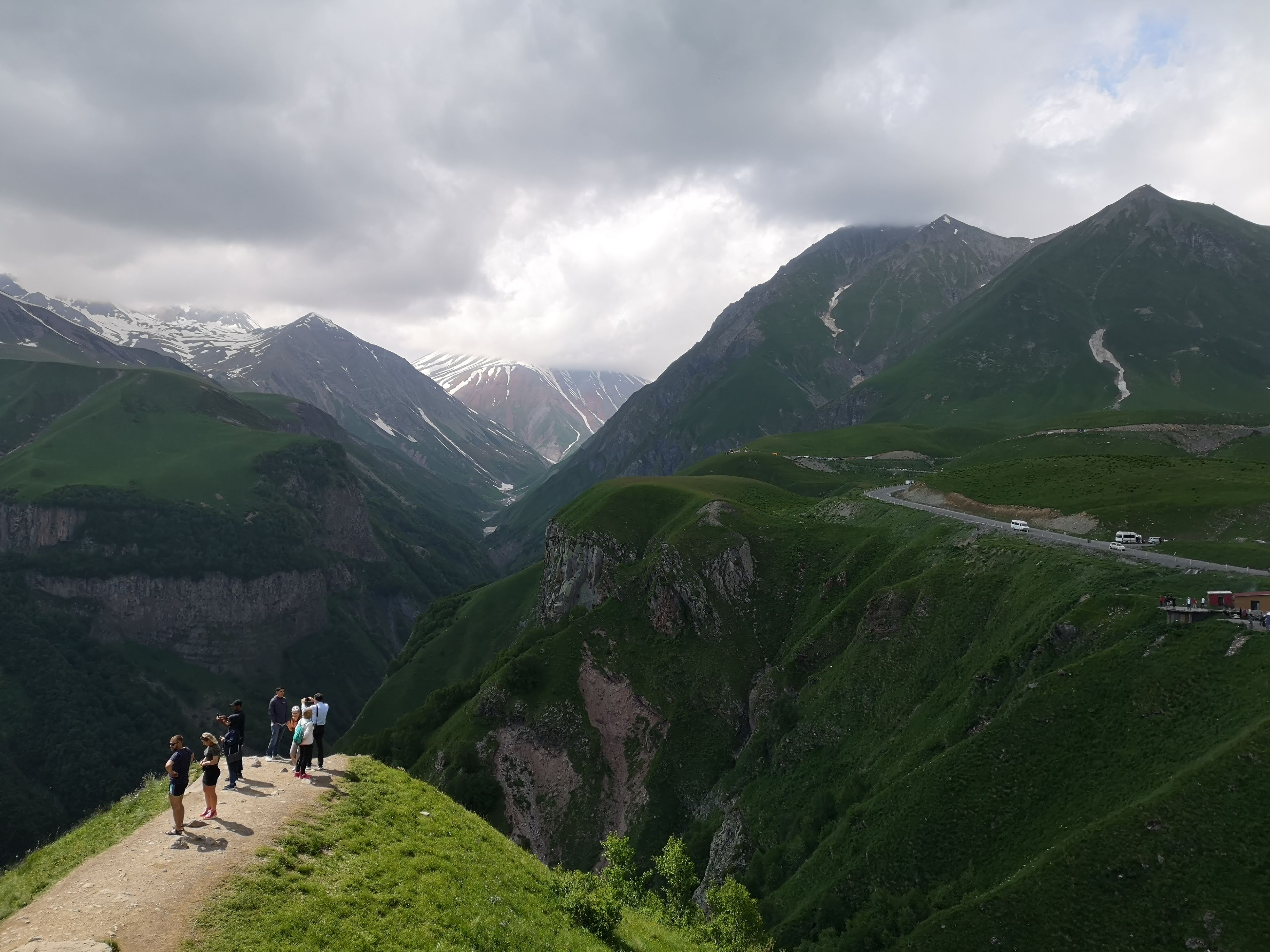 Gergeti bjergeområde i Georgien.