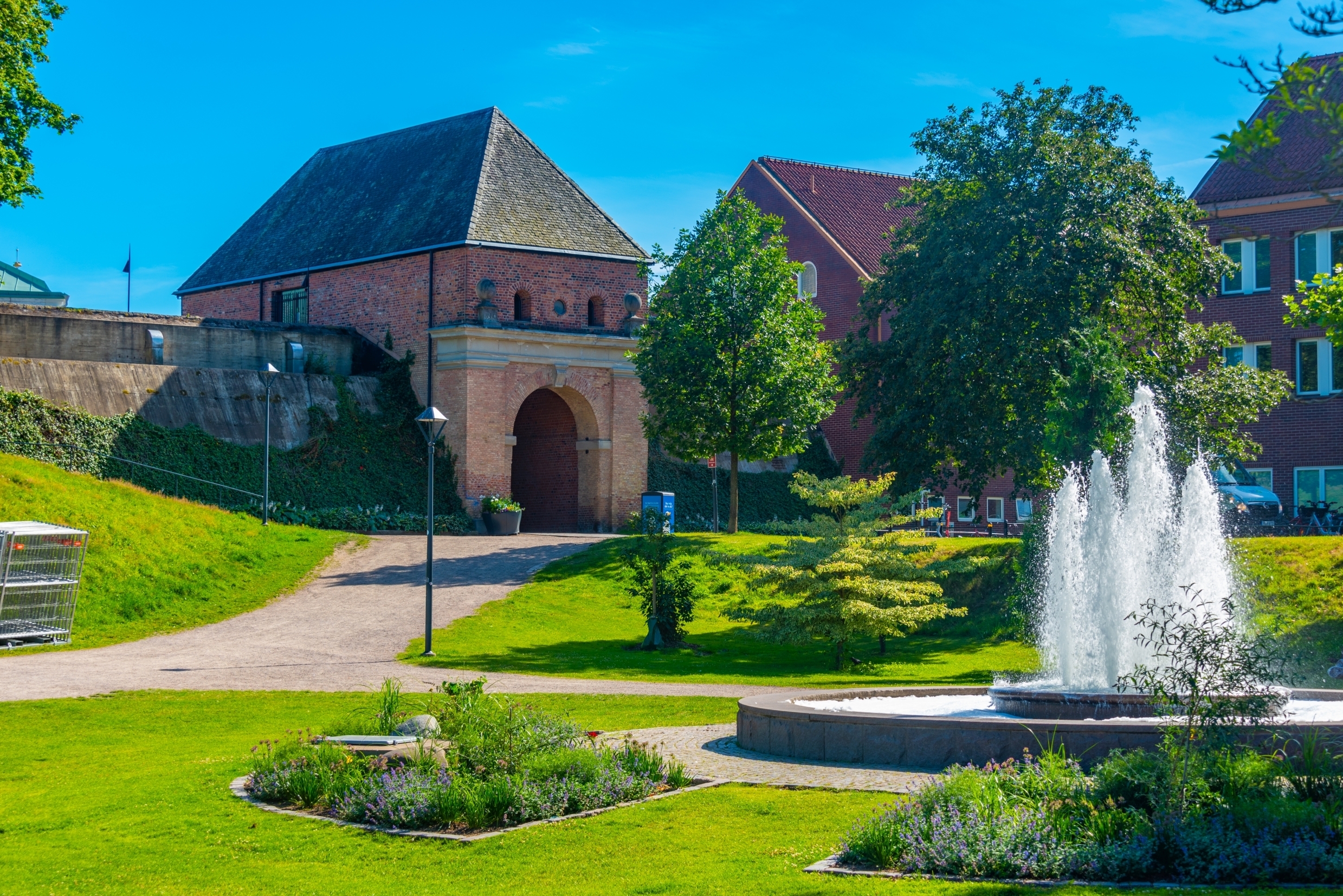 Sverige Halmstad Norre Port.