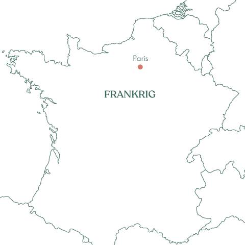 Kort og ruteplan på rejsen Paris og Seinen fra 1. række med Vitus Rejser.