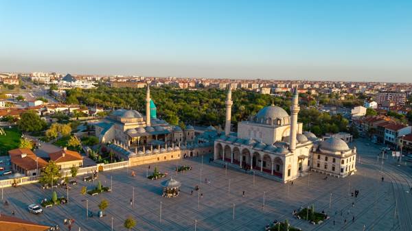 Tyrkiet Byen Konya Mevlana Museet