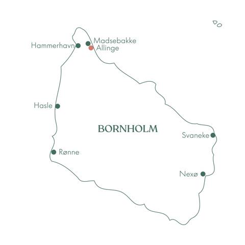 Bornholm Allinge Ruteplan 2025 01