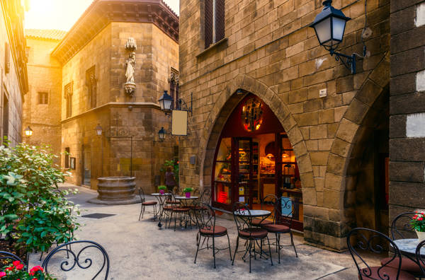 Poble Espanyol i Barcelona.