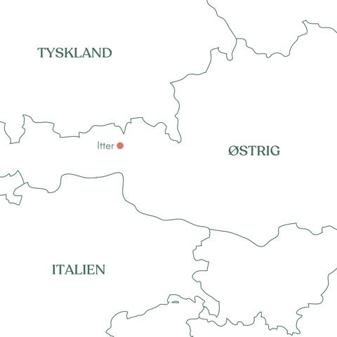 Ruteplan for rejsen Vandreferie i Lene Beiers Tyrol med Vitus Rejser.