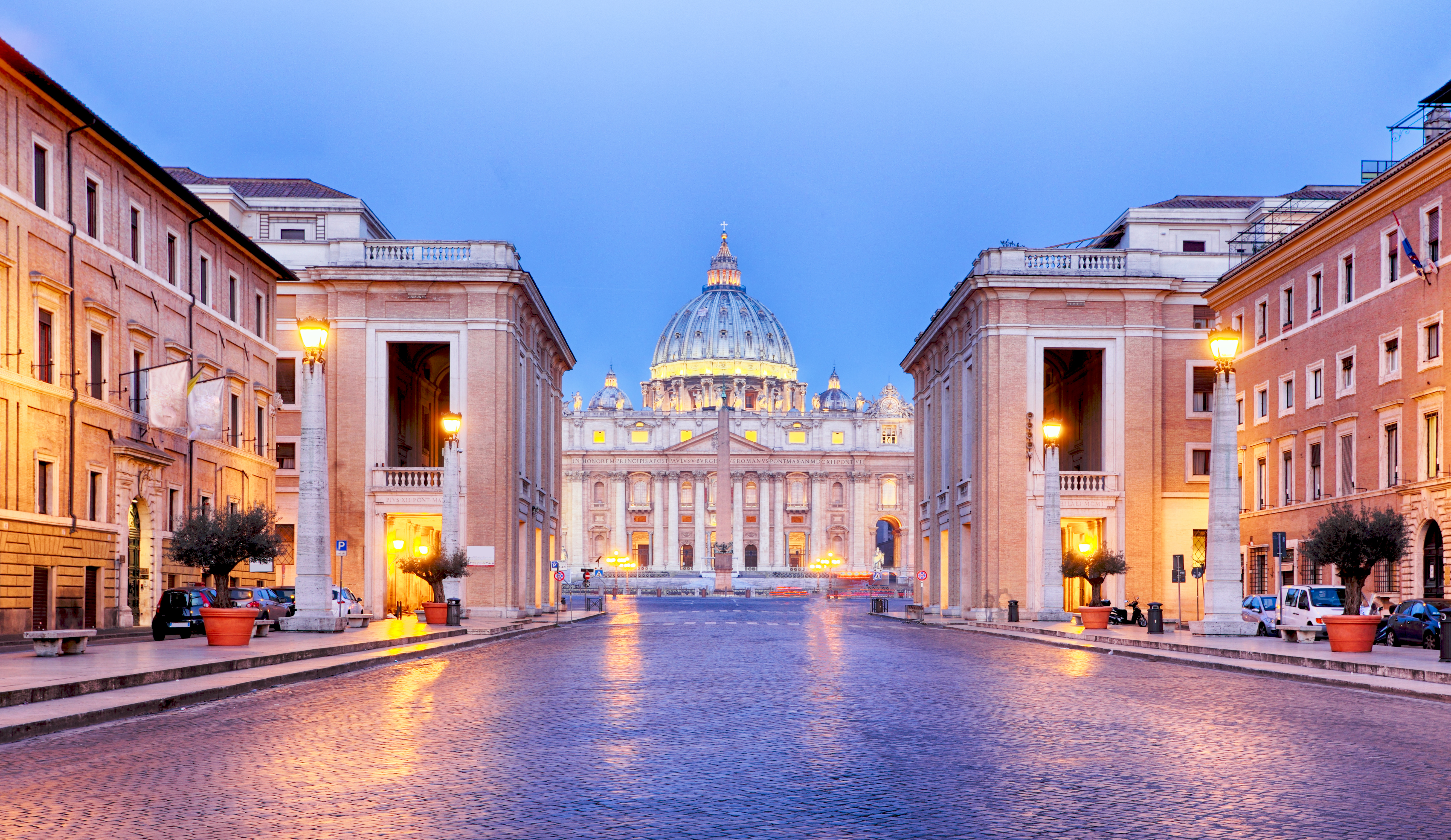 Italien Rom Peterskirken.