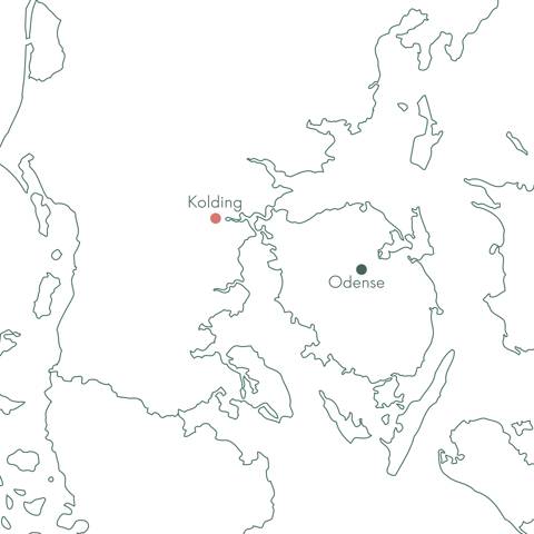 Ruteplan for Miniferie til Kolding og Koldinghus med Vitus Rejser.