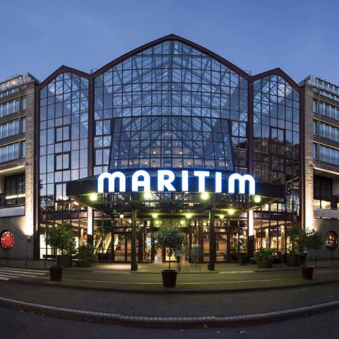 Velkommen til Hotel Maritim i Köln i Tyskland.