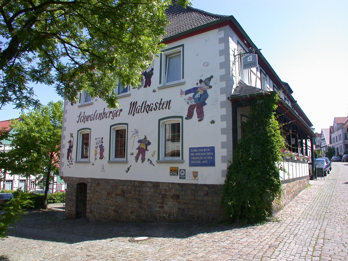 Hotellet Schwalenberger Malkasten i Tyskland. 