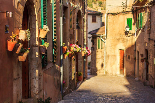 Valemossa by på Mallorca.