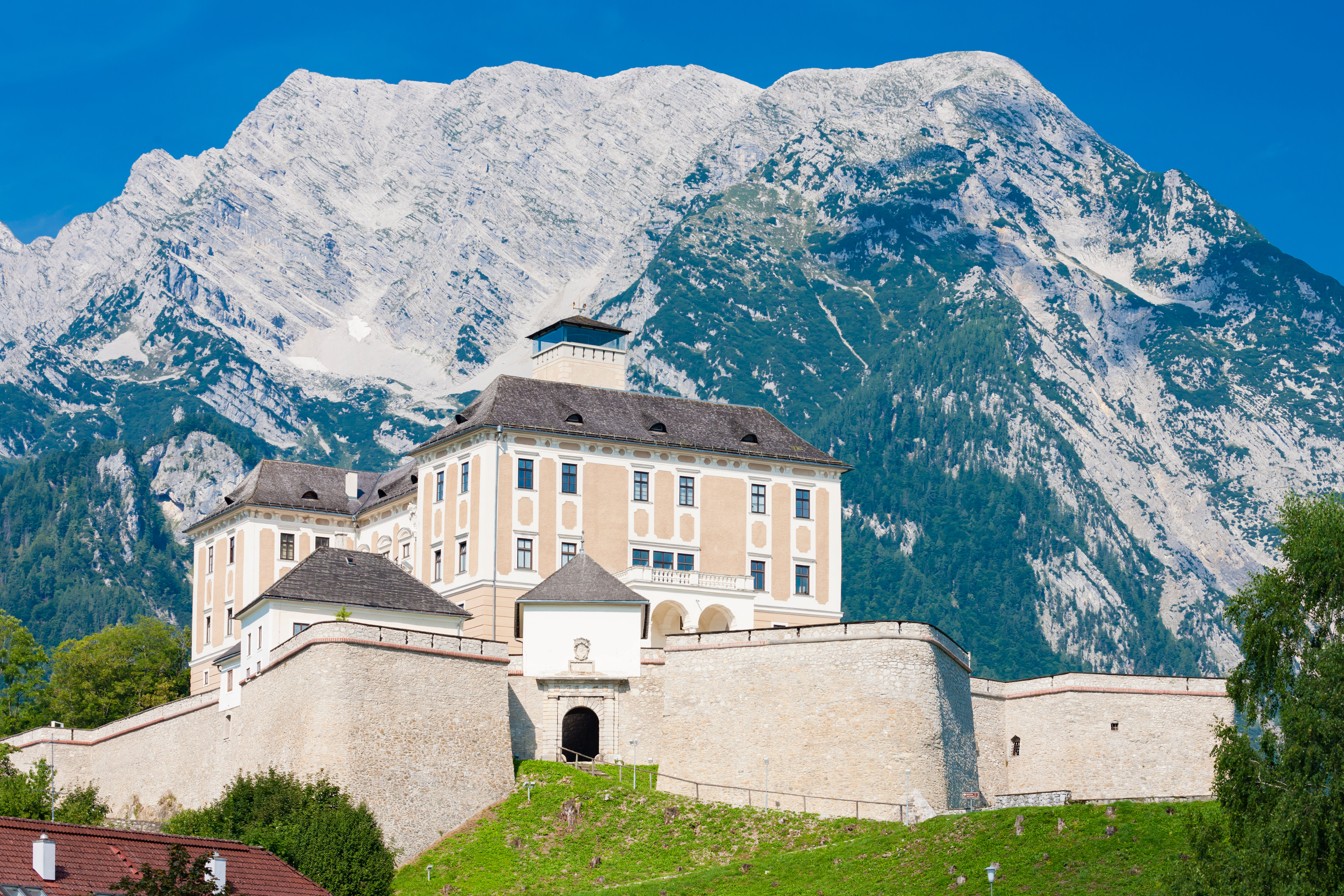 Scloss Trautenfels i Østrig.