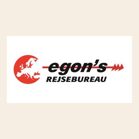 Logo Egon's Rejsebureau.