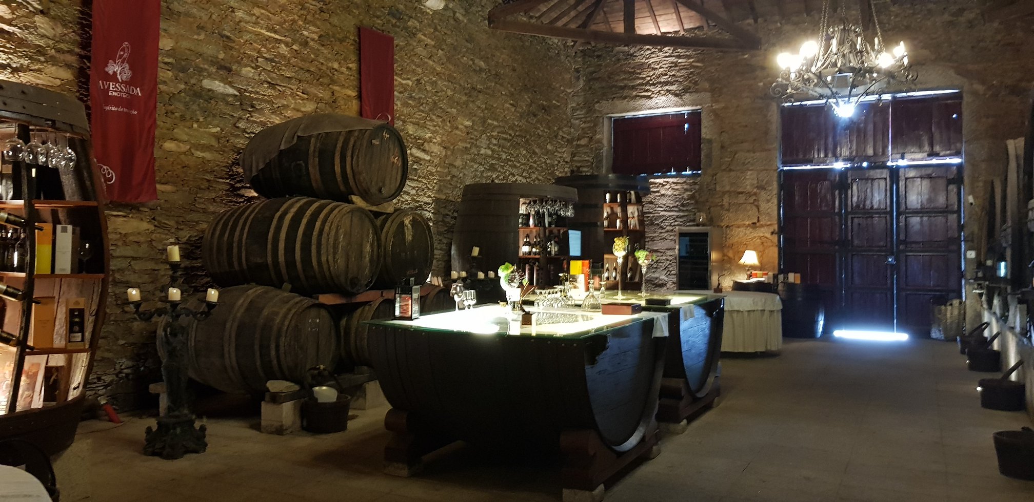 Smagelokale hos Quinta da Avessada i Douro i Portugal.