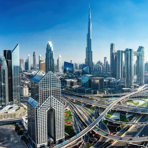 Forenede Arabiske Emirater Dubai Skyline.