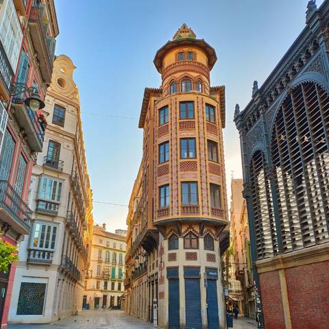 Overalt i Málagas gamle bydel finder man små charmerende gyder.