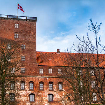Koldinghus om efteråret.