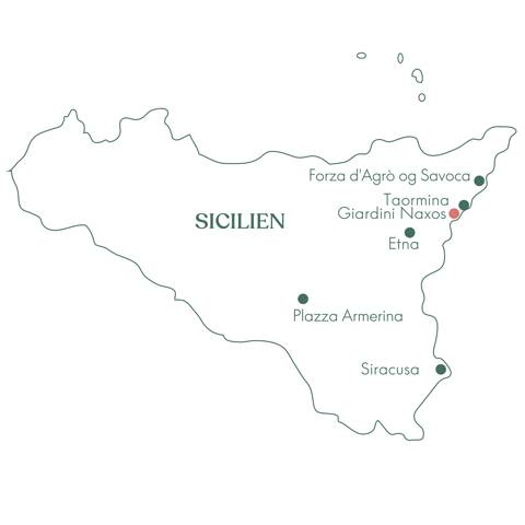 Rejse til Sicilien Middelhavets Perle Ruteplan 2025