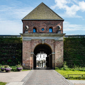 Nörre Port i Halmstad i Sverige.