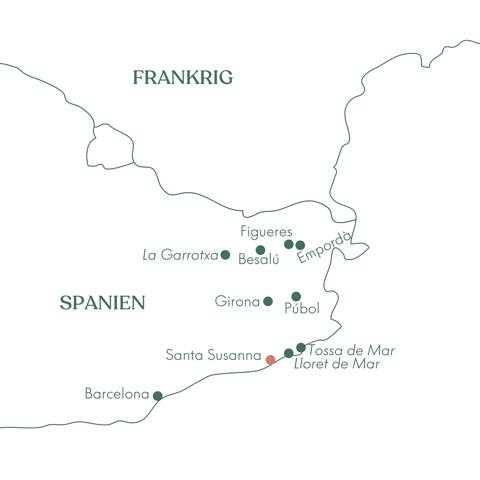 Rejs med Vitus Rejser på singlerejse til Catalonien i Spanien.