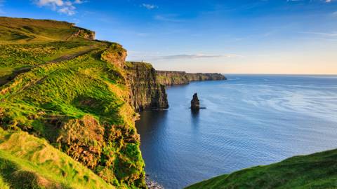 Den betagende Cliffs of Moher.
