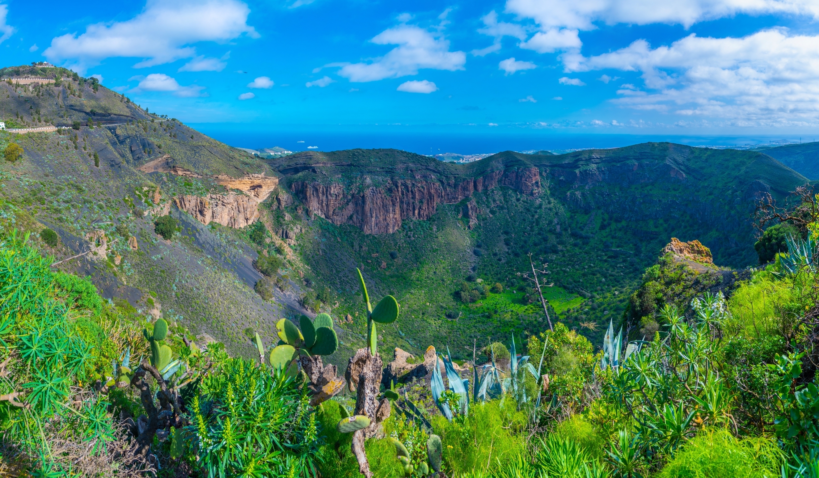 Caldera de Bandama på Gran Canaria.