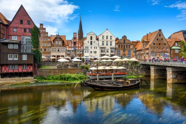 Lüneburg i Tyskland.